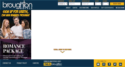 Desktop Screenshot of broughtonhotels.com